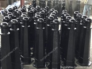 đúc trụ gang chắn đường theo yêu cầu giá rẻ